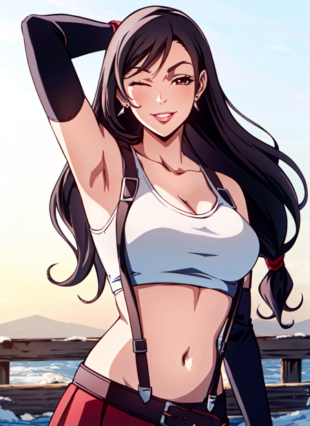 3978522918-1542915730-castlevania style, tifa lockhart, 1girl, thick lips, arm up, armpits, artist name, belt, black hair, breasts, brown eyes, cleava.png